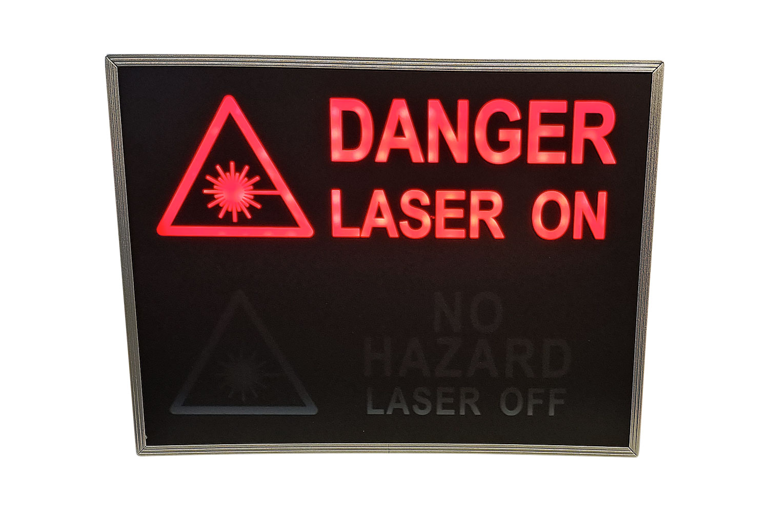 Laser On / Laser Off verlichting